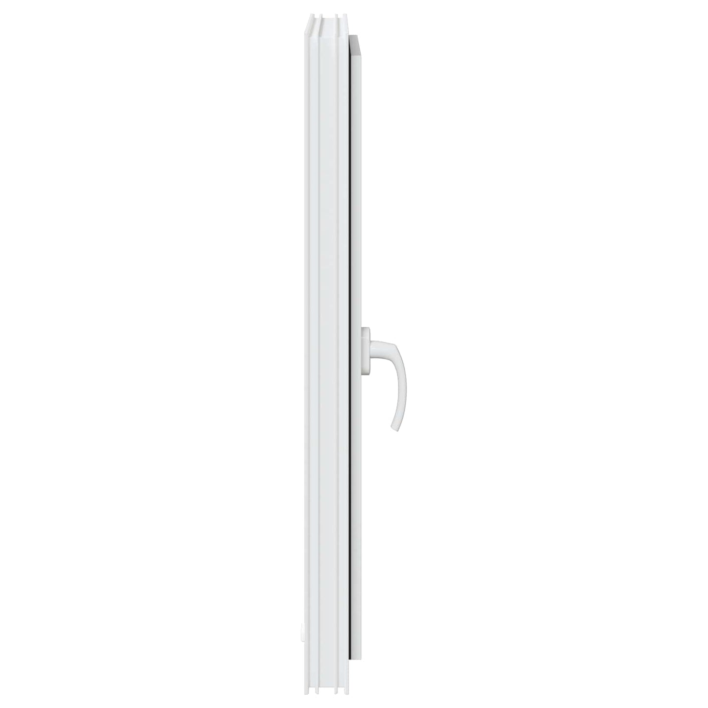 Basement Window RISOR 60 x 90 cm PVC and Glass White