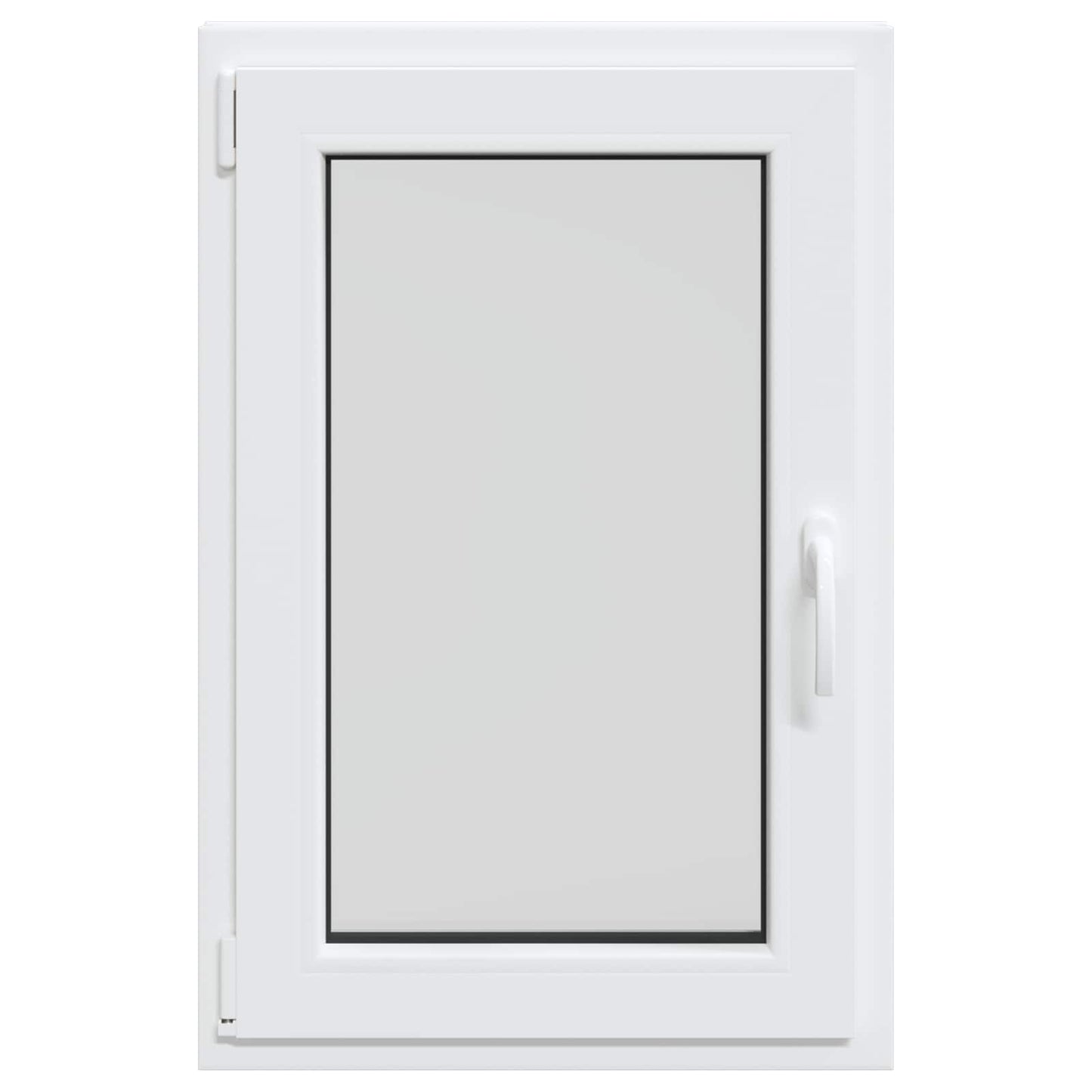 Basement Window RISOR 60 x 90 cm PVC and Glass White