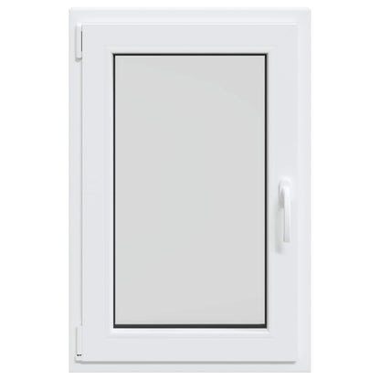 Basement Window RISOR 60 x 90 cm PVC and Glass White