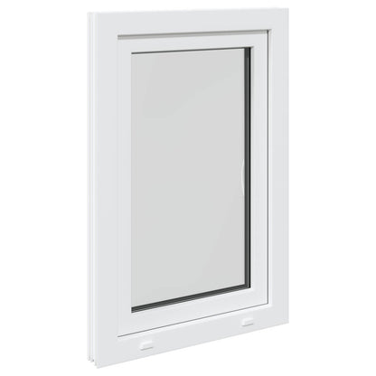 Basement Window RISOR 60 x 100 cm PVC and Glass White