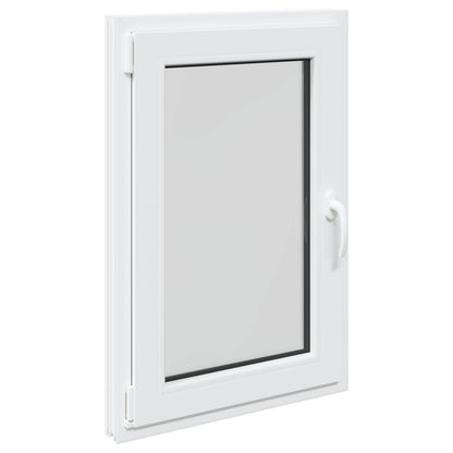 Basement Window RISOR 60 x 100 cm PVC and Glass White
