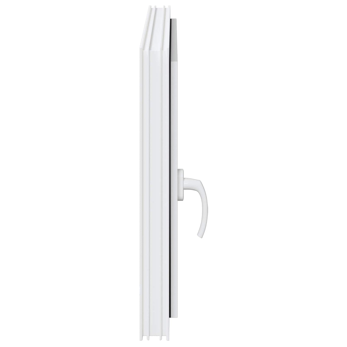Basement Window RISOR 90 x 60 cm PVC and Glass White