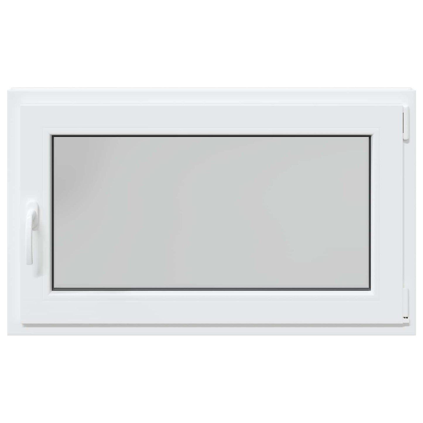 Basement Window RISOR 100 x 50 cm PVC and Glass White