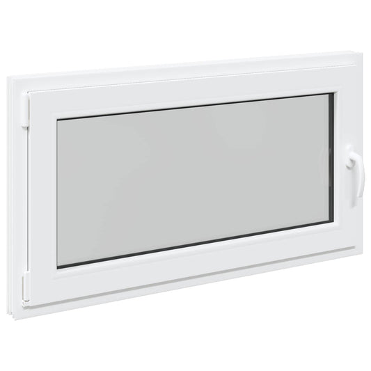Tilt & Turn Basement Window RISOR 110 x 60 cm PVC and Glass