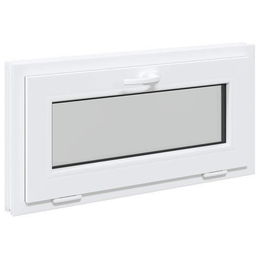 Basement Window RISOR 80 x 40 cm PVC and Glass