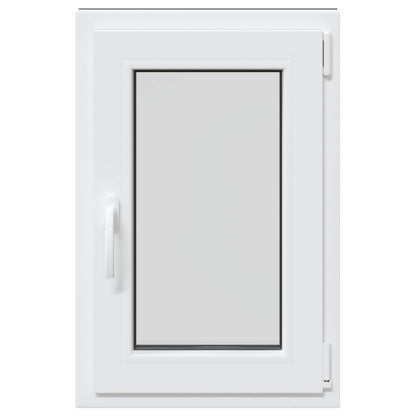Basement Window RISOR 50 x 75 cm PVC and Glass Anthracite