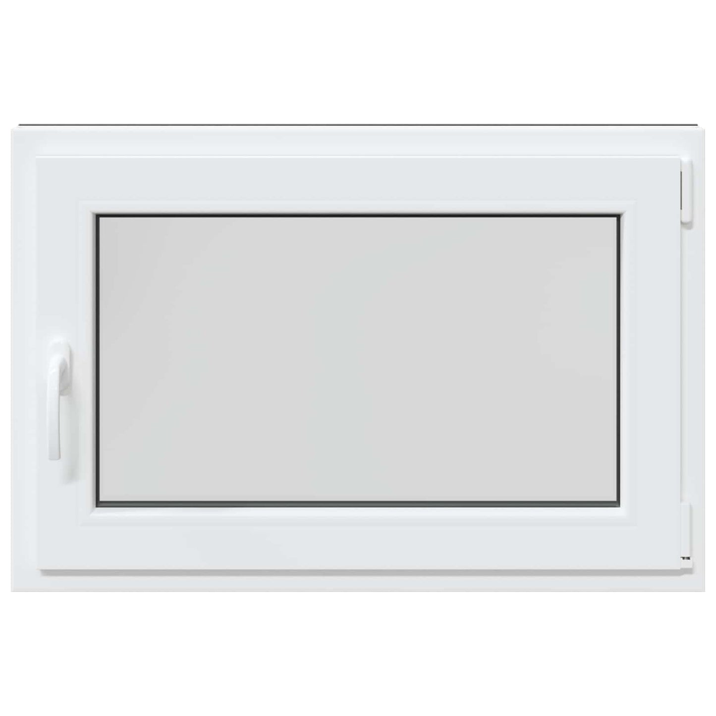 Basement Window RISOR 90 x 50 cm PVC and Glass Anthracite