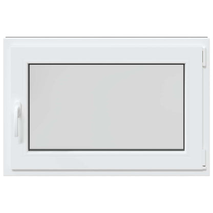 Basement Window RISOR 90 x 50 cm PVC and Glass Anthracite