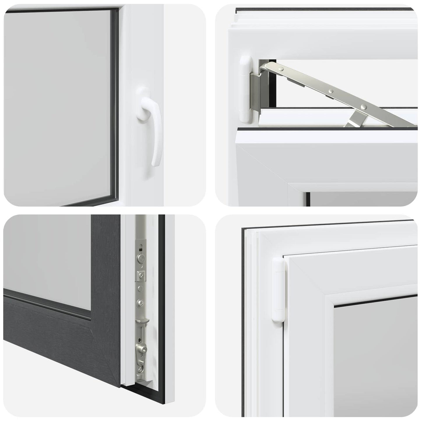 Tilt & Turn Basement Window RISOR 90 x 60 cm