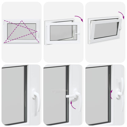 Tilt & Turn Basement Window RISOR 90 x 60 cm