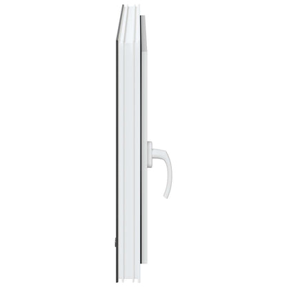 Basement Window RISOR 90 x 60 cm PVC and Glass Anthracite