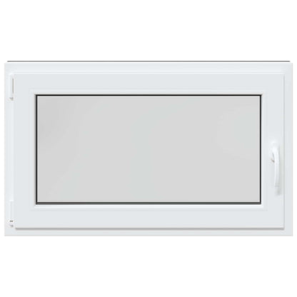 Basement Window RISOR 100 x 60 cm PVC and Glass Anthracite