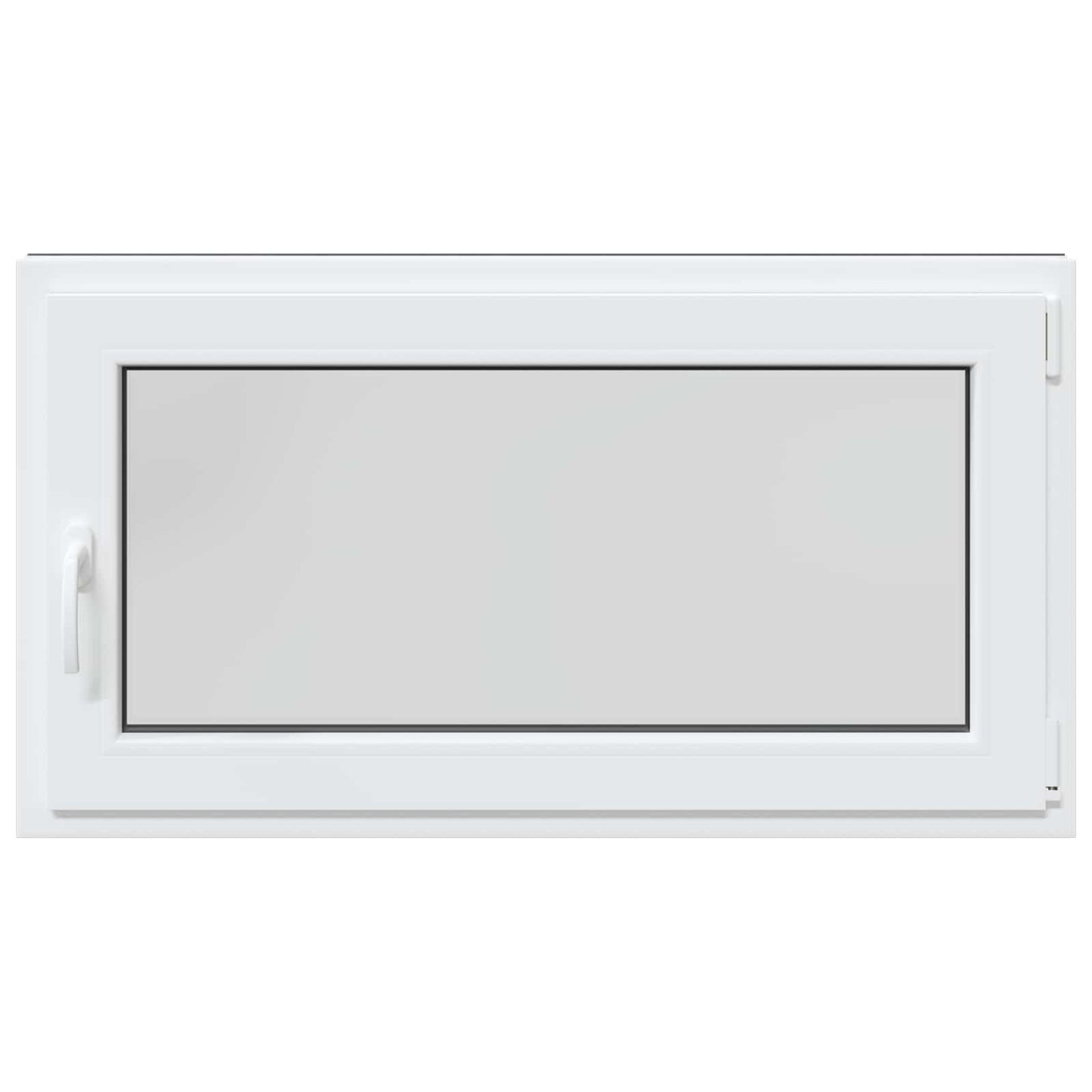 Basement Window RISOR 110 x 60 cm PVC and Glass Anthracite