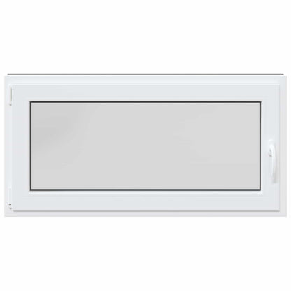 Basement Window RISOR 120 x 60 cm PVC and Glass Anthracite