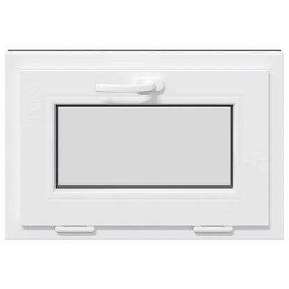 Basement Window RISOR 60 x 40 cm PVC and Glass Anthracite
