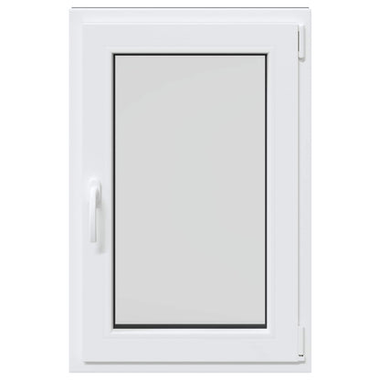Basement Window RISOR 60 x 80 cm PVC and Glass Anthracite