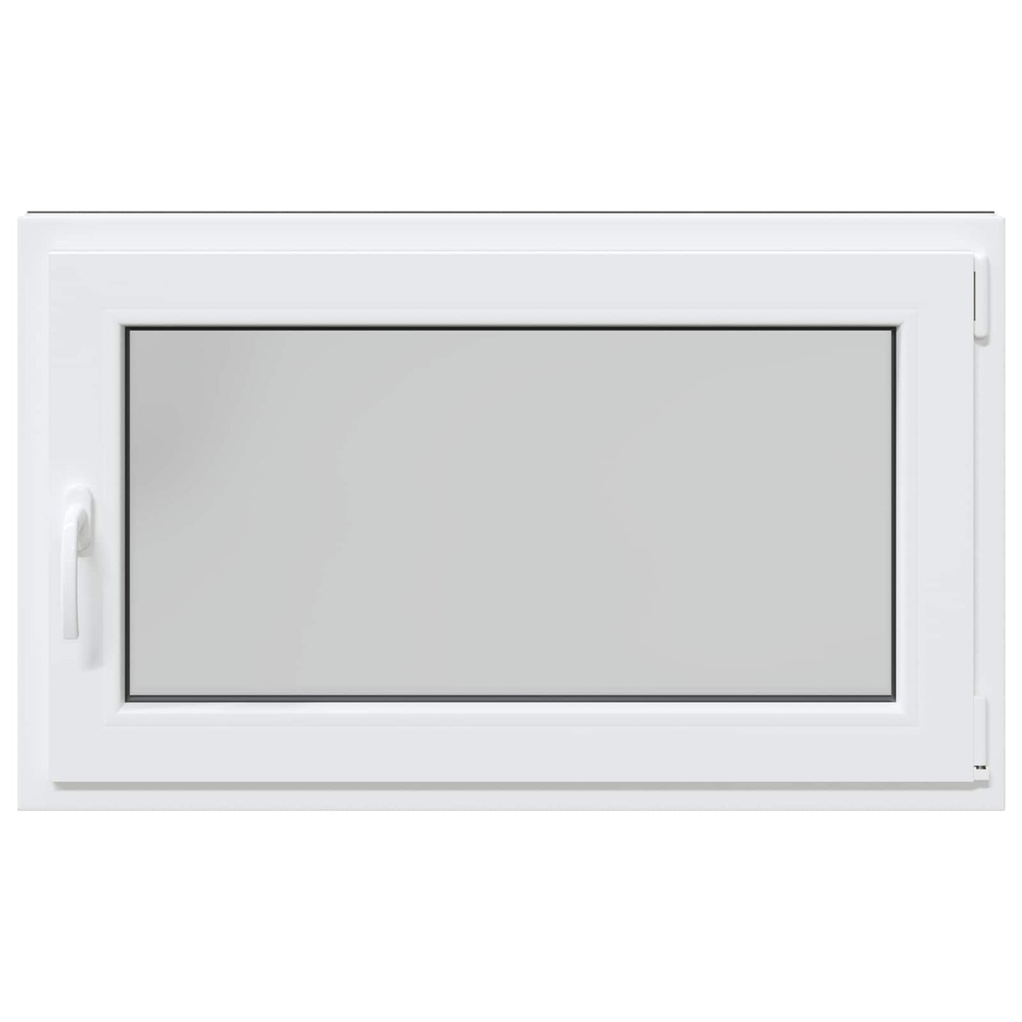 Basement Window RISOR 100 x 60 cm PVC and Glass Anthracite