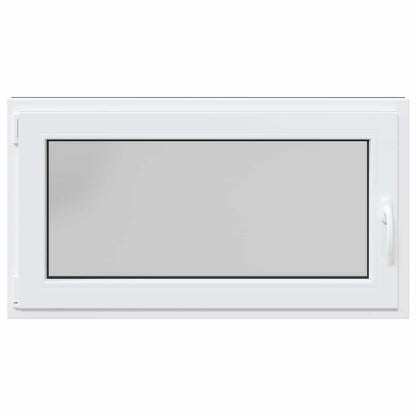 Basement Window RISOR 120 x 60 cm PVC and Glass Anthracite