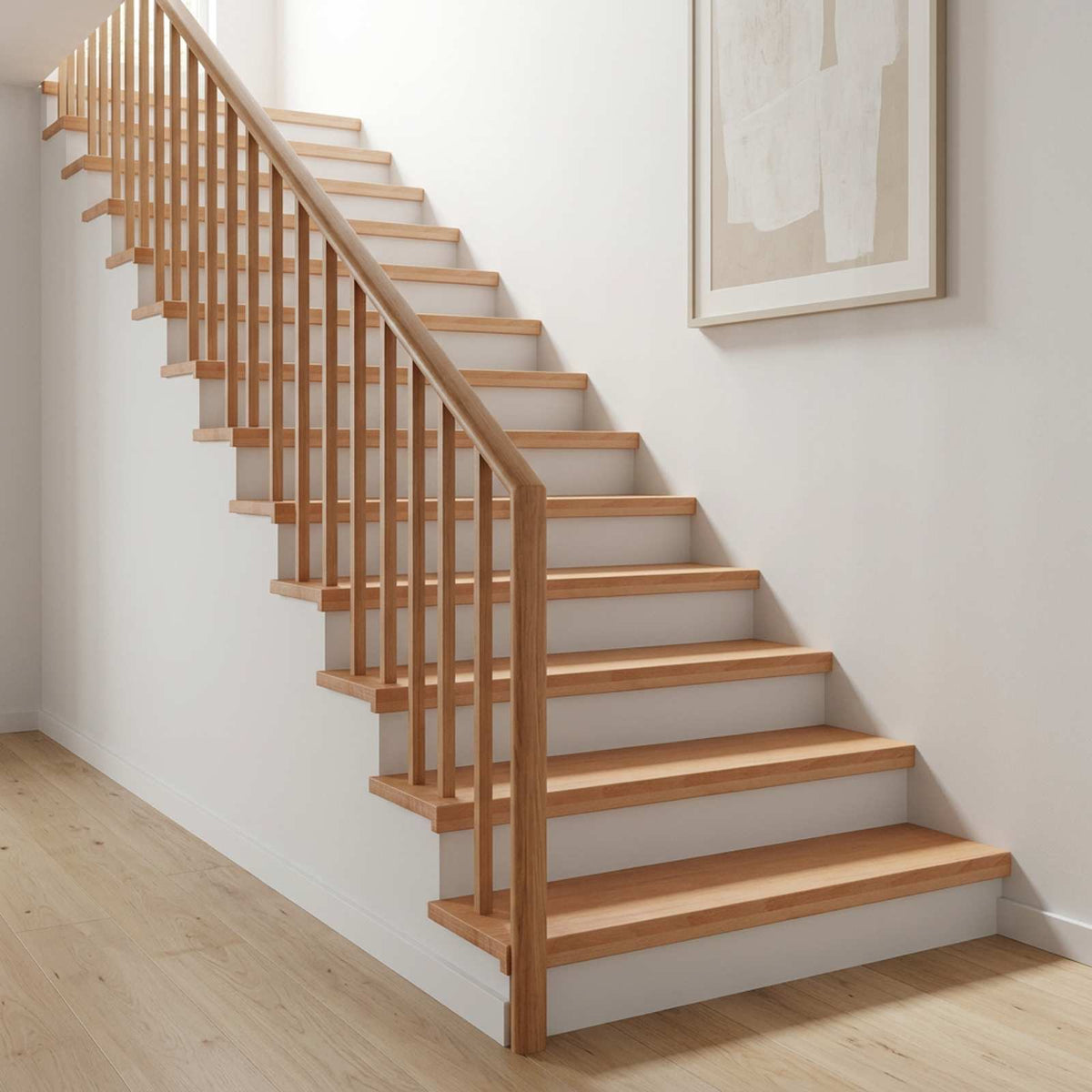 Stair Treads 20 pcs 90 x 30 x 2 cm Natural Solid Beech Wood
