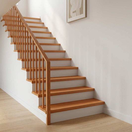 Stair Treads 12 pcs 90 x 25 x 2 cm Light Brown Solid Beech Wood