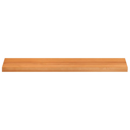 Stair Treads 2 pcs 120 x 25 x 2 cm Light Brown Solid Beech Wood