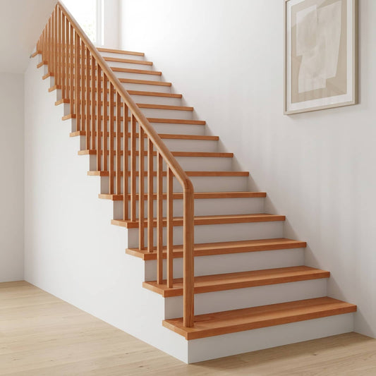 Stair Treads 12 pcs 80 x 25 x 2 cm Varnish Solid Beech Wood