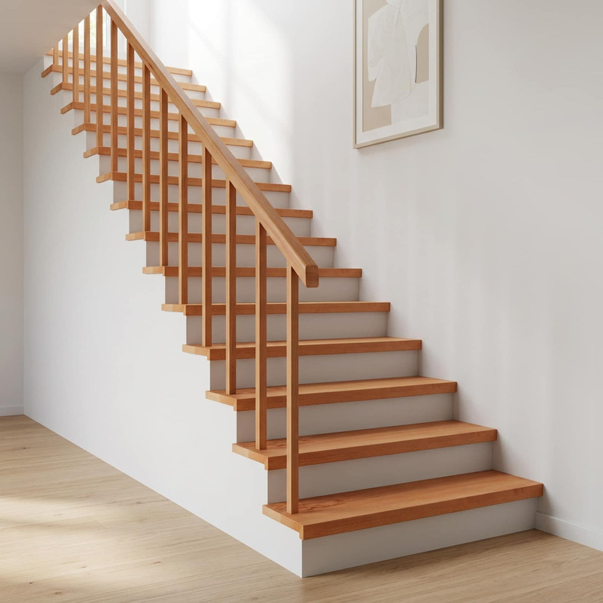 Stair Treads 4 pcs 70 x 30 x 2 cm Varnish Solid Beech Wood