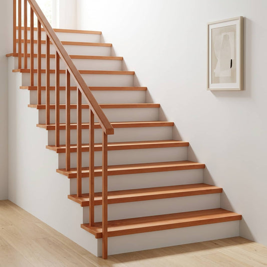 Stair Treads 20 pcs 120 x 30 x 2 cm Varnish Solid Beech Wood