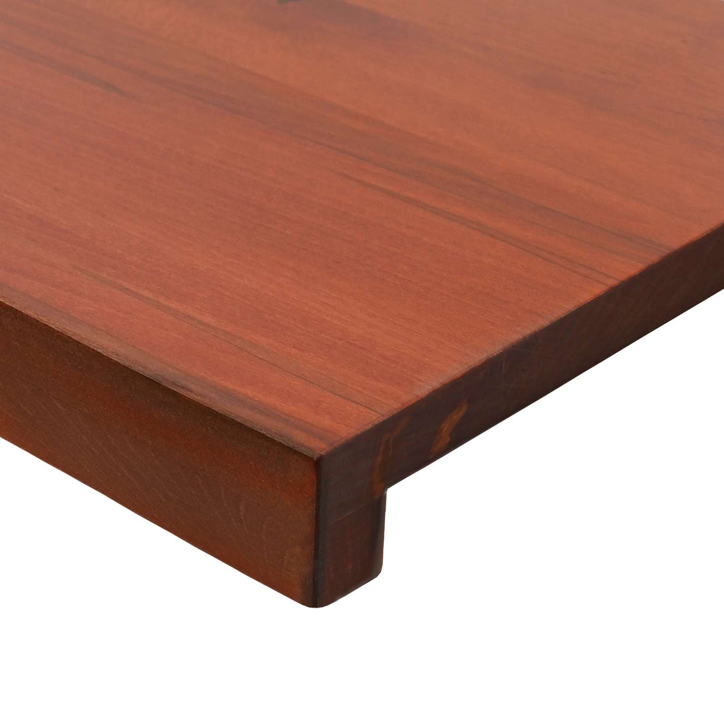 Stair Treads 2 pcs 100 x 30 x 2 cm Brown Solid Beech Wood