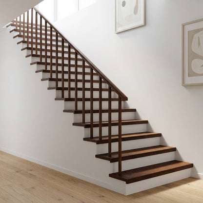 Stair Treads 20 pcs 90 x 25 x 2 cm Dark Brown Solid Beech Wood