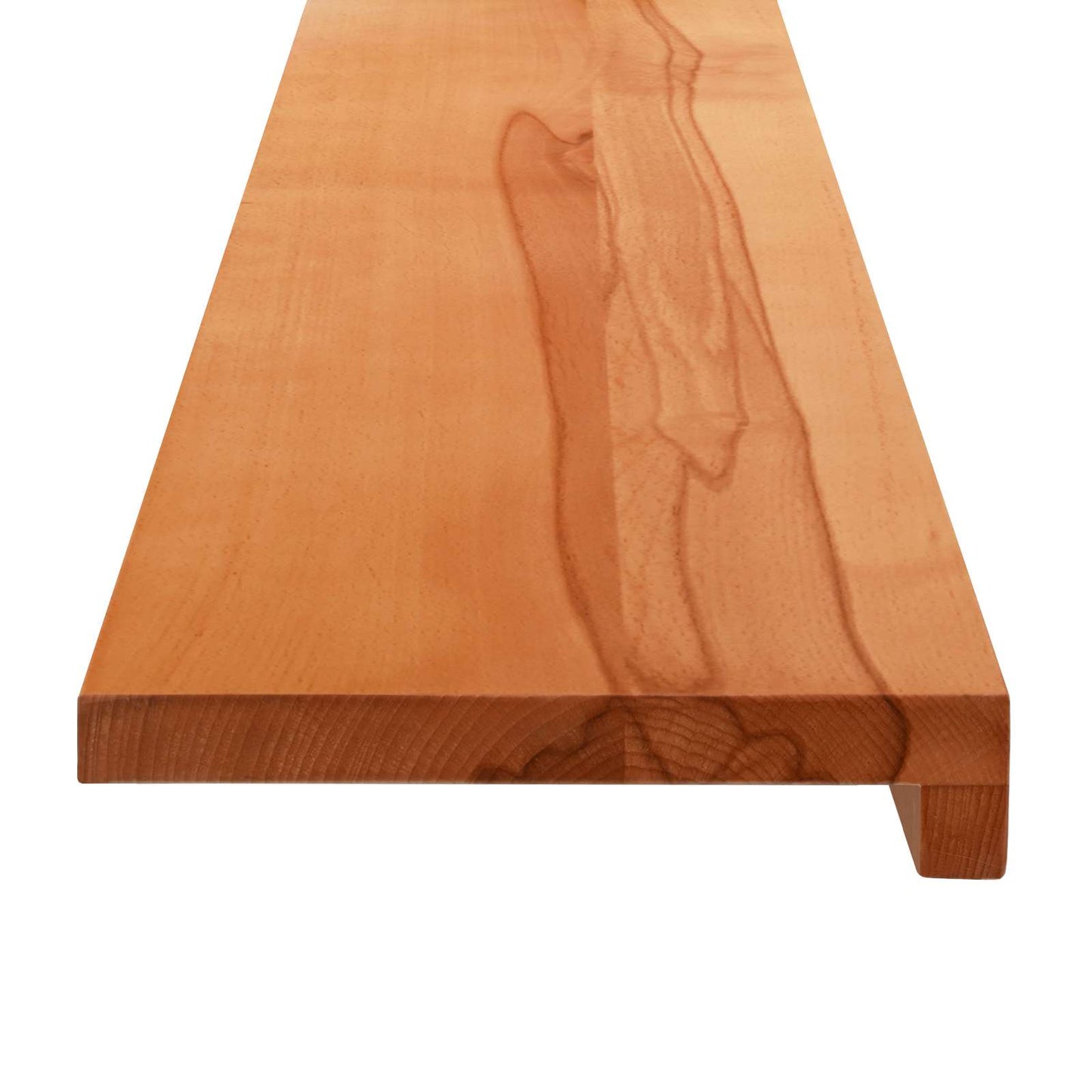 Stair Treads 4 pcs 100 x 30 x 2 cm Light Brown Solid Beech Wood