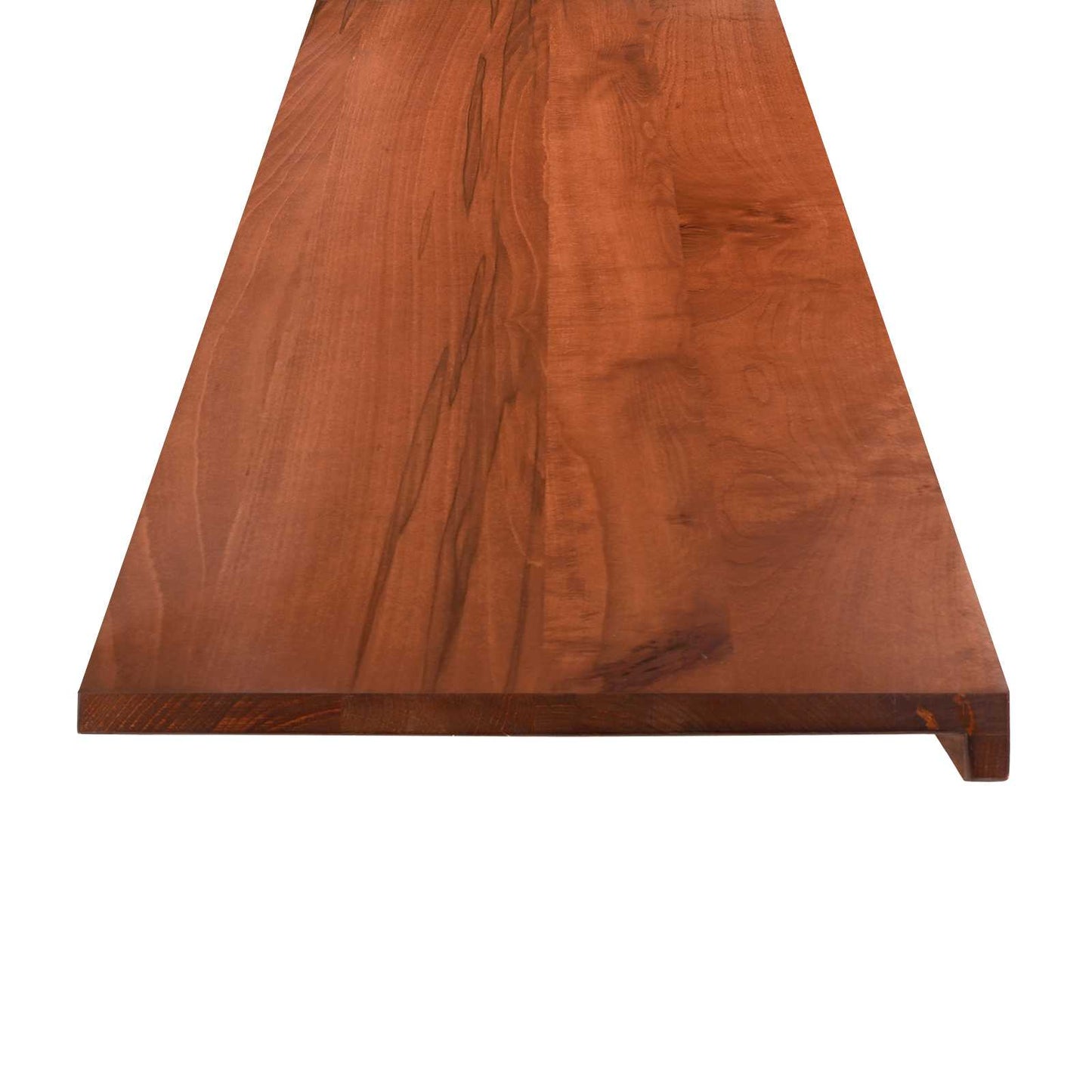 Stair Treads 4 pcs 110 x 30 x 2 cm Brown Solid Beech Wood