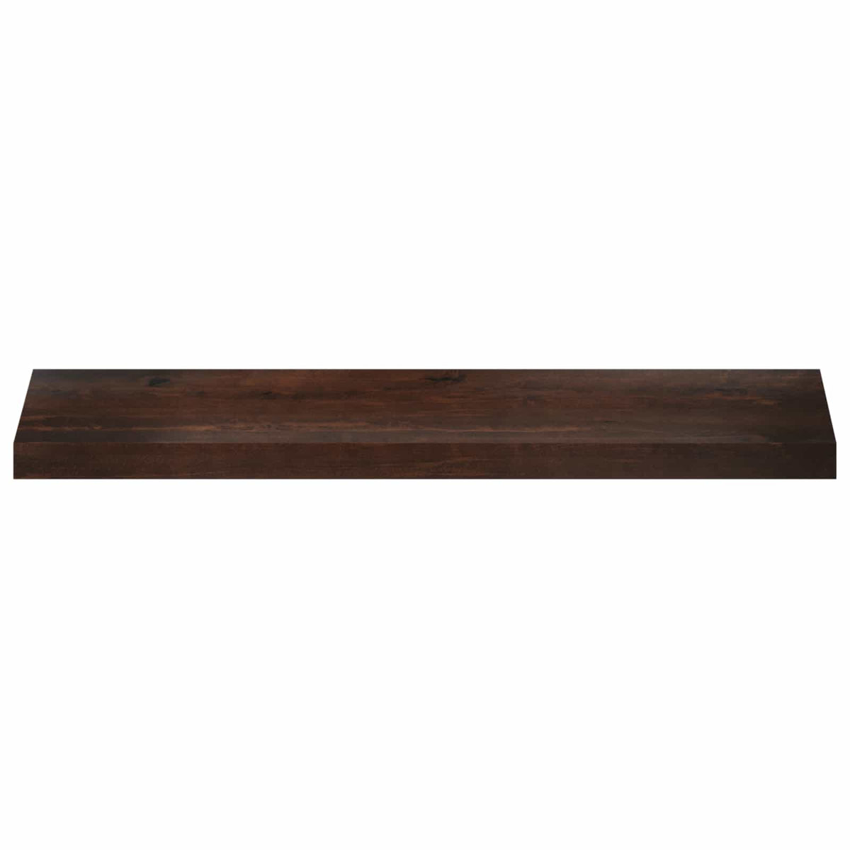 Stair Treads 4 pcs 100 x 25 x 2 cm Dark Brown Solid Beech Wood