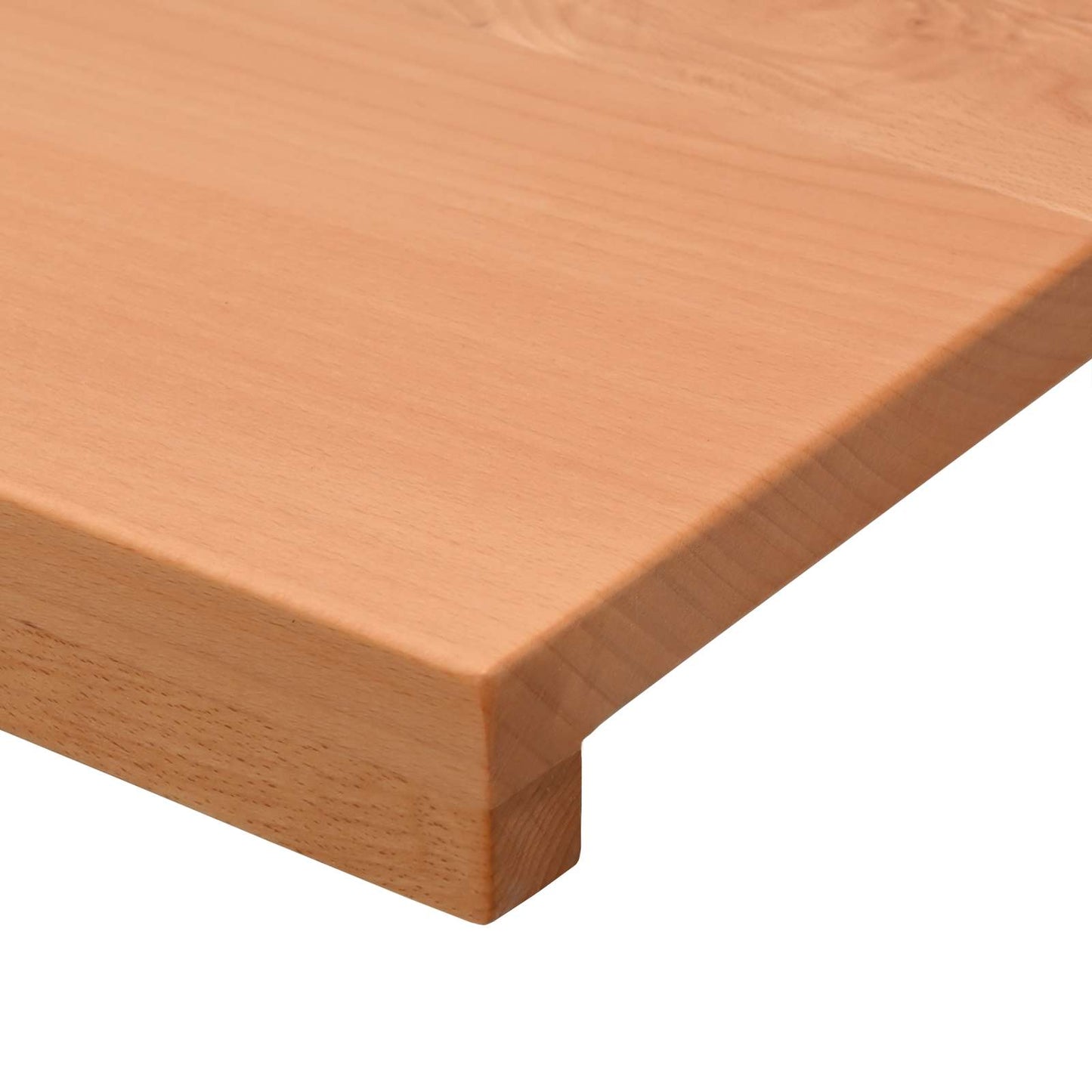 Stair Treads 8 pcs 100 x 25 x 2 cm Varnish Solid Beech Wood