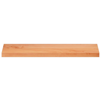 Stair Treads 8 pcs 100 x 25 x 2 cm Varnish Solid Beech Wood