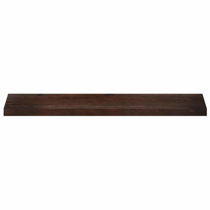 Stair Treads 8 pcs 110 x 25 x 2 cm Dark Brown Solid Beech Wood