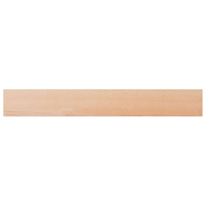 Window Sills 2 pcs Natural 110 x 15 x 2 cm Solid Beech Wood