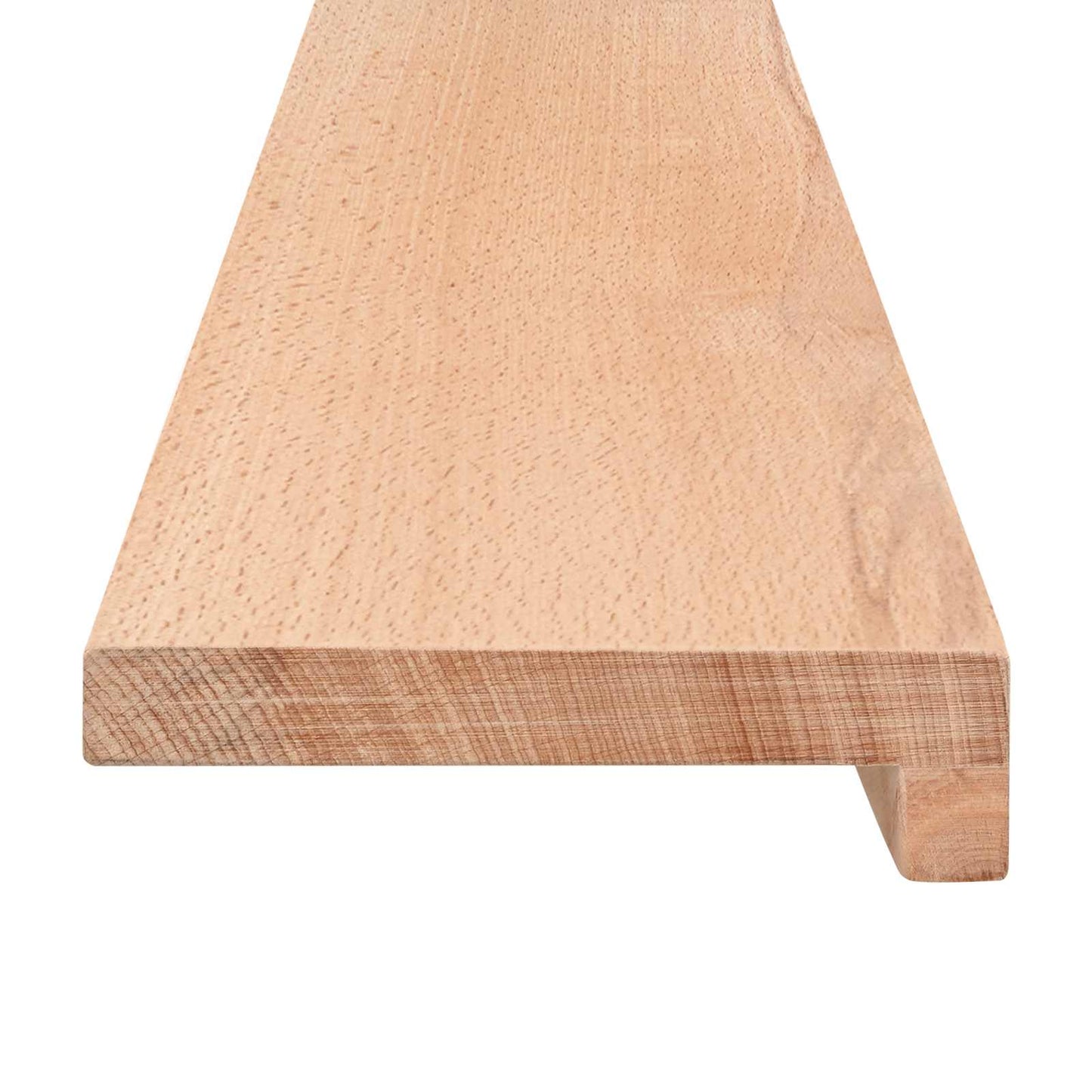 Window Sills 2 pcs Natural 80x 30 x 2 cm Solid Beech Wood