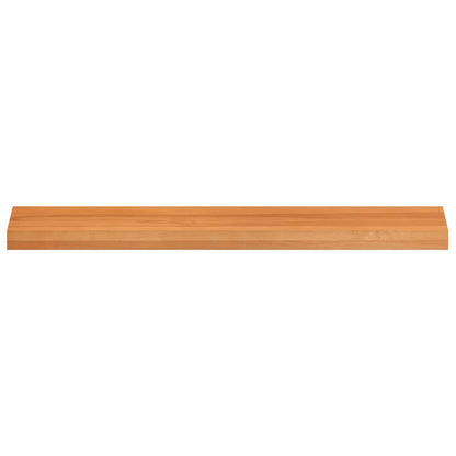 Window Sills 2 pcs Light Brown 100 x 15 x 2 cm Solid Beech Wood