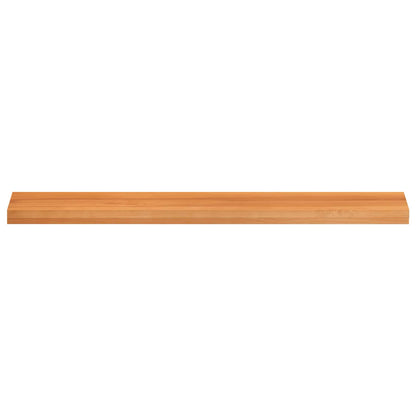 Window Sills 2 pcs Light Brown 110 x 20 x 2 cm Solid Beech Wood