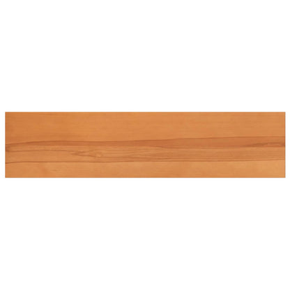 Window Sills 2 pcs Light Brown 110 x 25 x 2 cm Solid Beech Wood