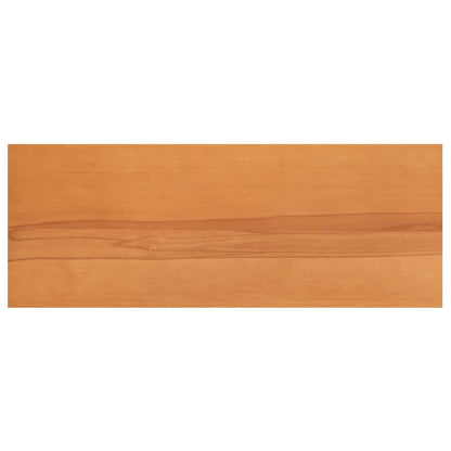 Window Sills 2 pcs Light Brown 110 x 40 x 2 cm Solid Beech Wood