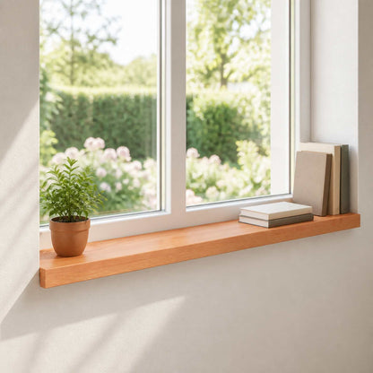 Window Sills 2 pcs Varnished 70 x 20 x 2 cm Solid Beech Wood