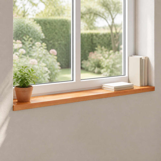 Window Sills 2 pcs Varnished 160 x 20 x 2 cm Solid Beech Wood