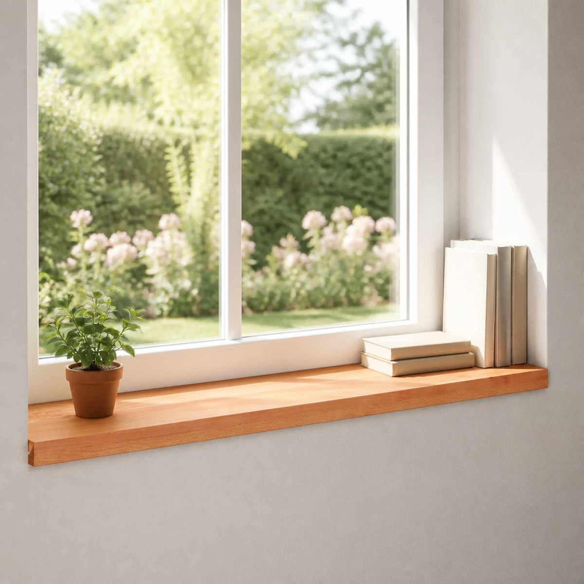 Window Sills 2 pcs Varnished 90 x 30 x 2 cm Solid Beech Wood