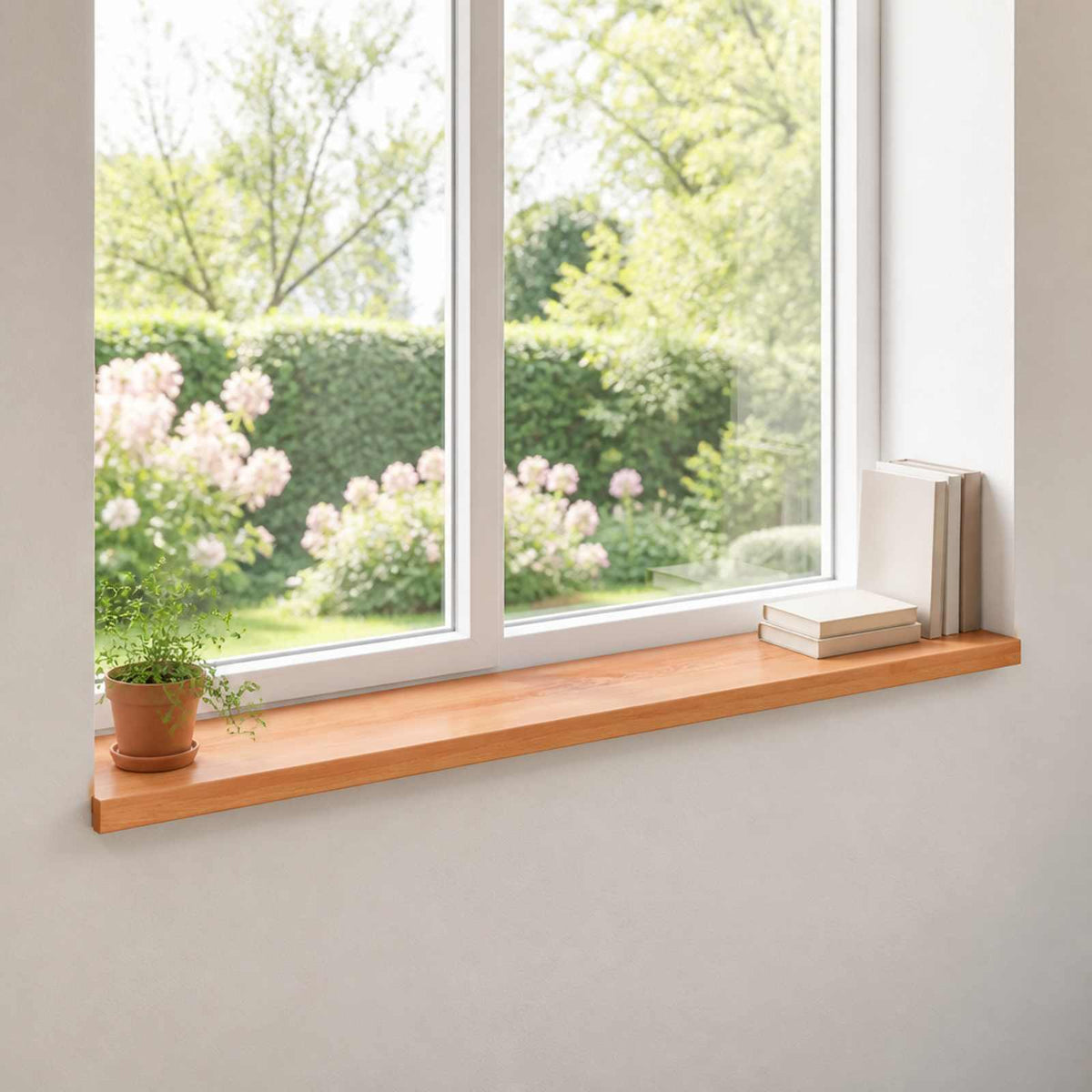 Window Sills 2 pcs Varnished 160 x 40 x 2 cm Solid Beech Wood