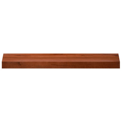 Window Sills 2 pcs Brown 80x 15 x 2 cm Solid Beech Wood