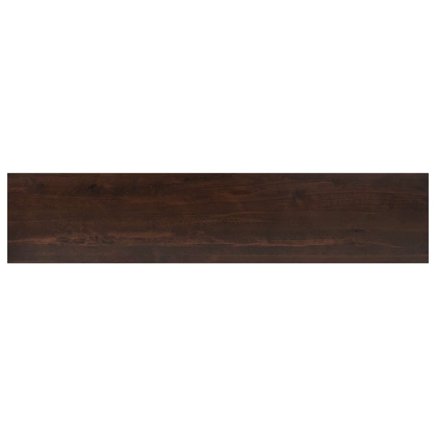 Window Sills 2 pcs Dark Brown 80x 15 x 2 cm Solid Beech Wood