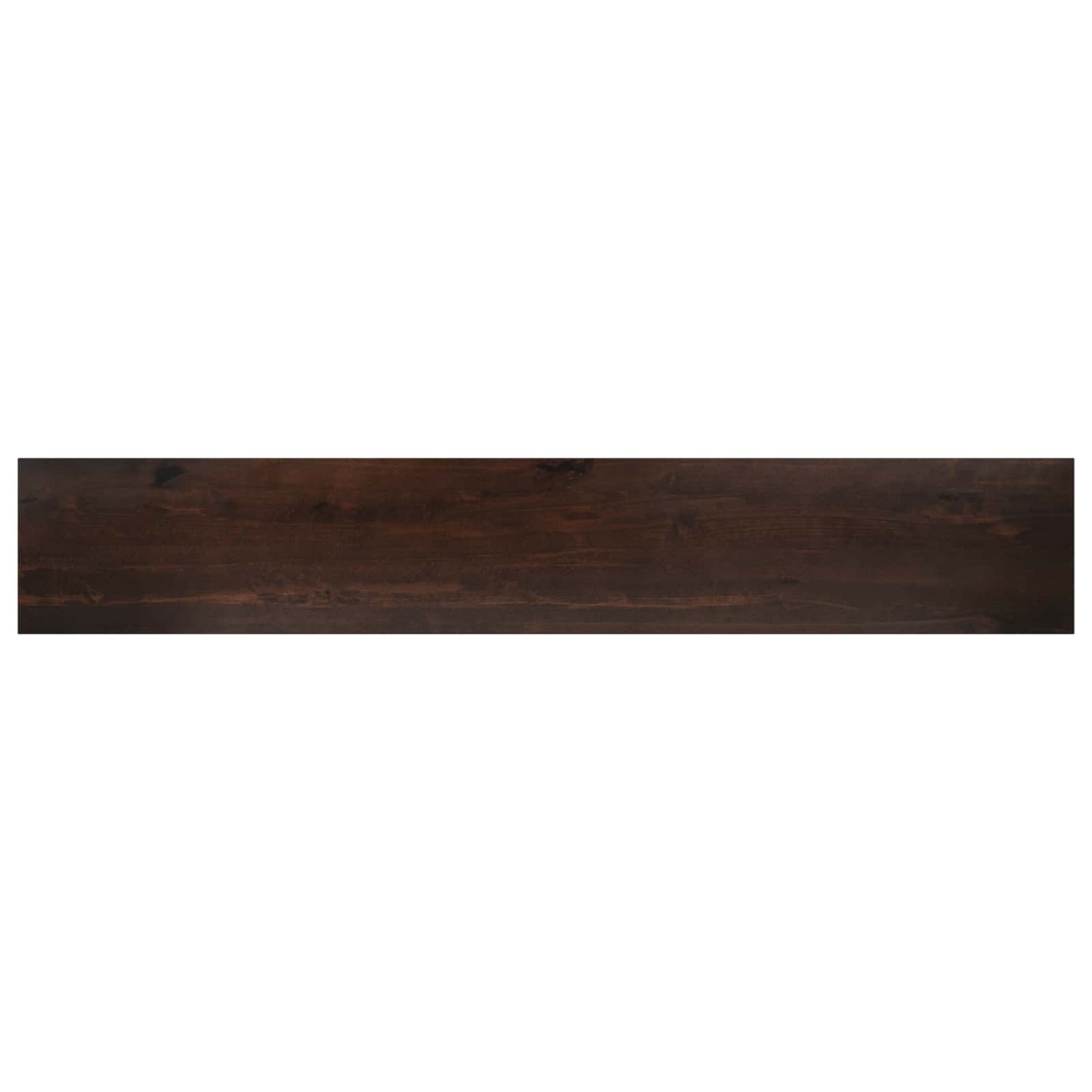 Window Sills 2 pcs Dark Brown 100 x 15 x 2 cm Solid Beech Wood