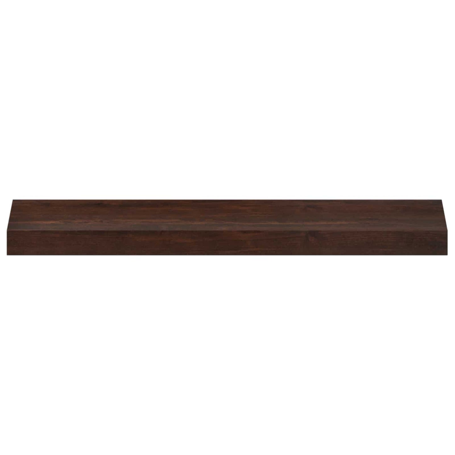 Window Sills 2 pcs Dark Brown 80x 20 x 2 cm Solid Beech Wood